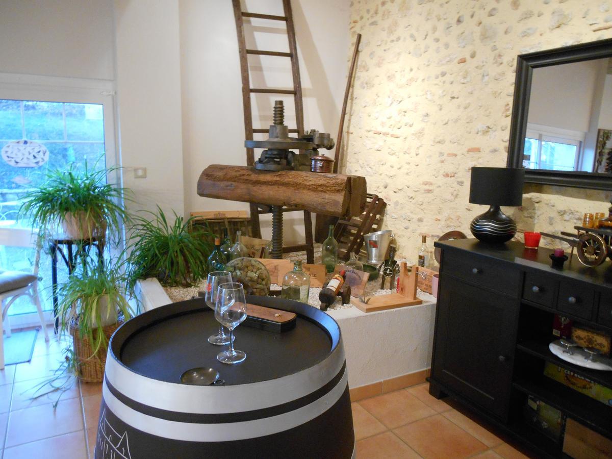 Aydie Le Pressoir B&B الغرفة الصورة